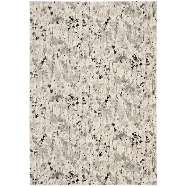Safavieh 9 x 12 ft. Evoke Rectangle Power Loomed Rug Ivory & Grey EVK284F-9 - main